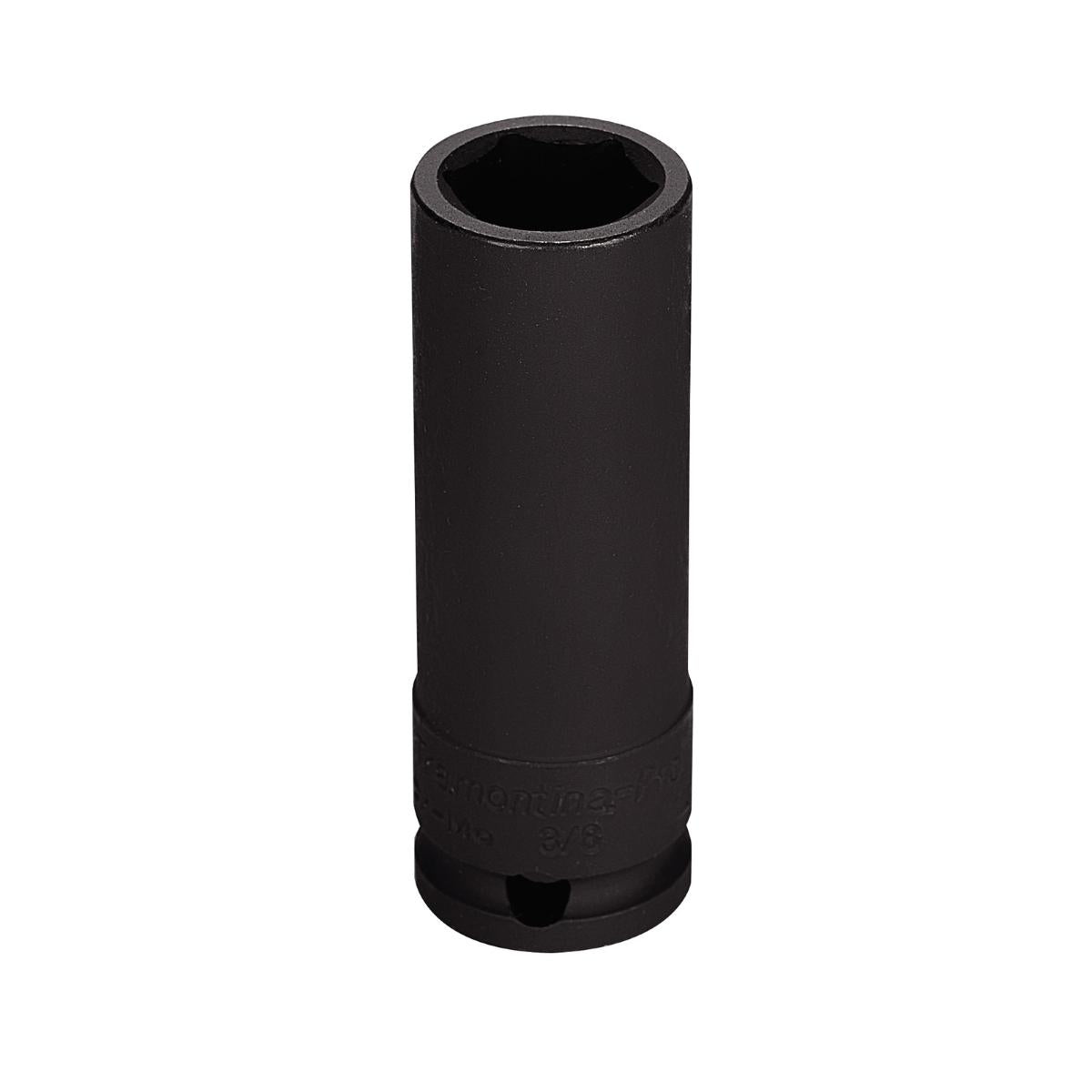 Soquete Sextavado Longo 17mm 3/8''' Aço Cromo Molibdênio Acabamento Fosfatizado Norma DIN 3129 Durabilidade Superior Tramontina PRO