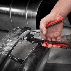 Tesoura Para Chapa Corte Reto 250mm Aço 45 Cabo Dupla Injeção MTX 783309