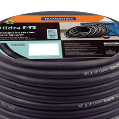 Mangueira Hidro Ar Tramontina 3 Camadas 50m 3/8'' 2,8mm 300 Psi Para Irrigação E Ar