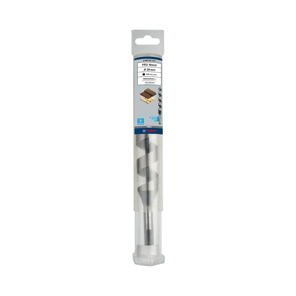 Broca Para Madeira Bosch Pro Wood 28,0mm (Encaixe Hexagonal)
