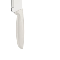 Faca Chef Tramontina Plenus 8 Polegadas Aço Inox Cabo Polipropileno Off White Profissional