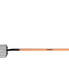 Forcado Metálico Reto Tramontina 10 Dentes 120cm Cabo Madeira Resistente