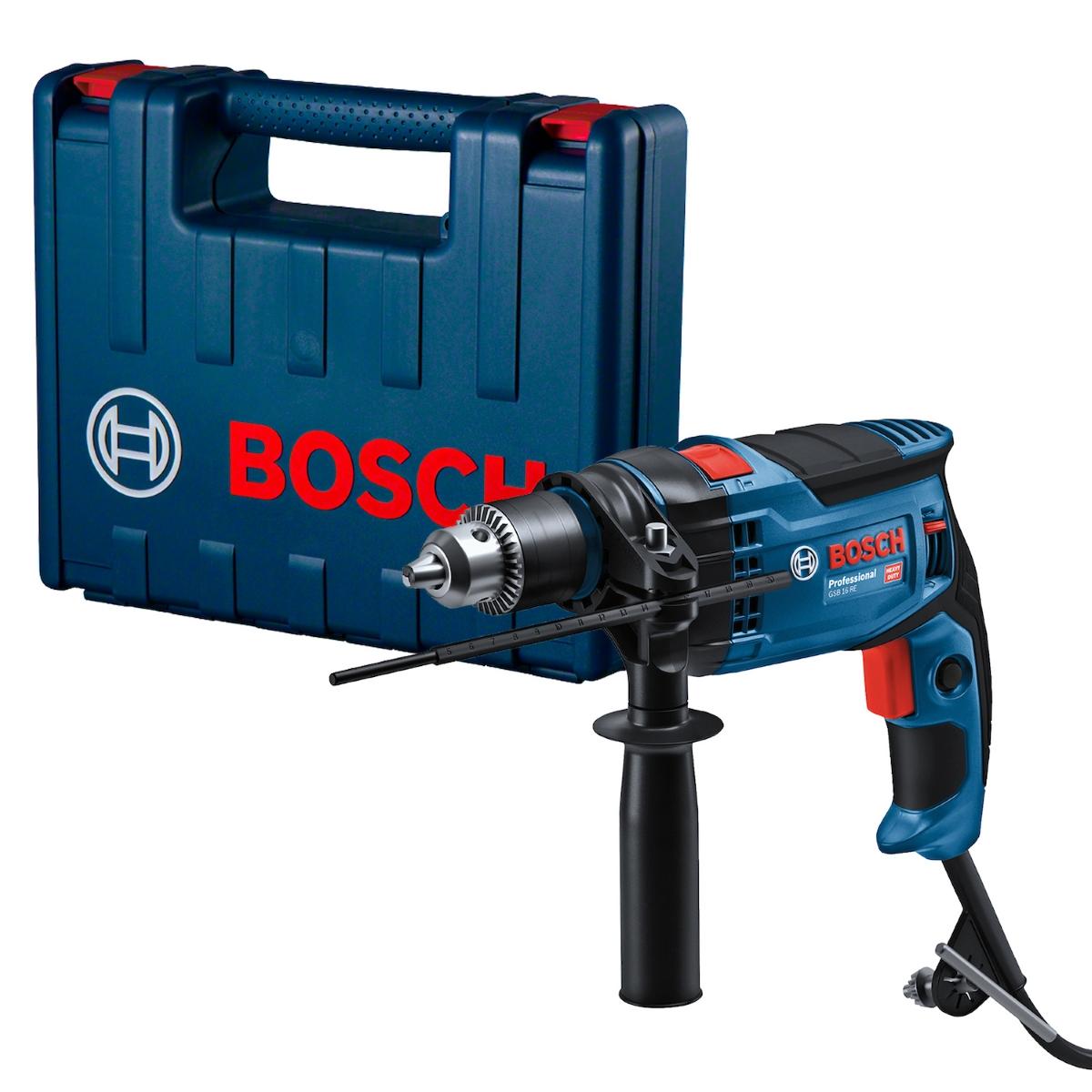 Furadeira De Impacto Bosch Gsb 16 Re 850W 220V Em Maleta