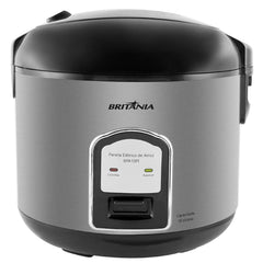 Panela de Arroz Elétrica BPA10P Britânia Inox Com Função Refogar Legumes Com Acessórios 220V