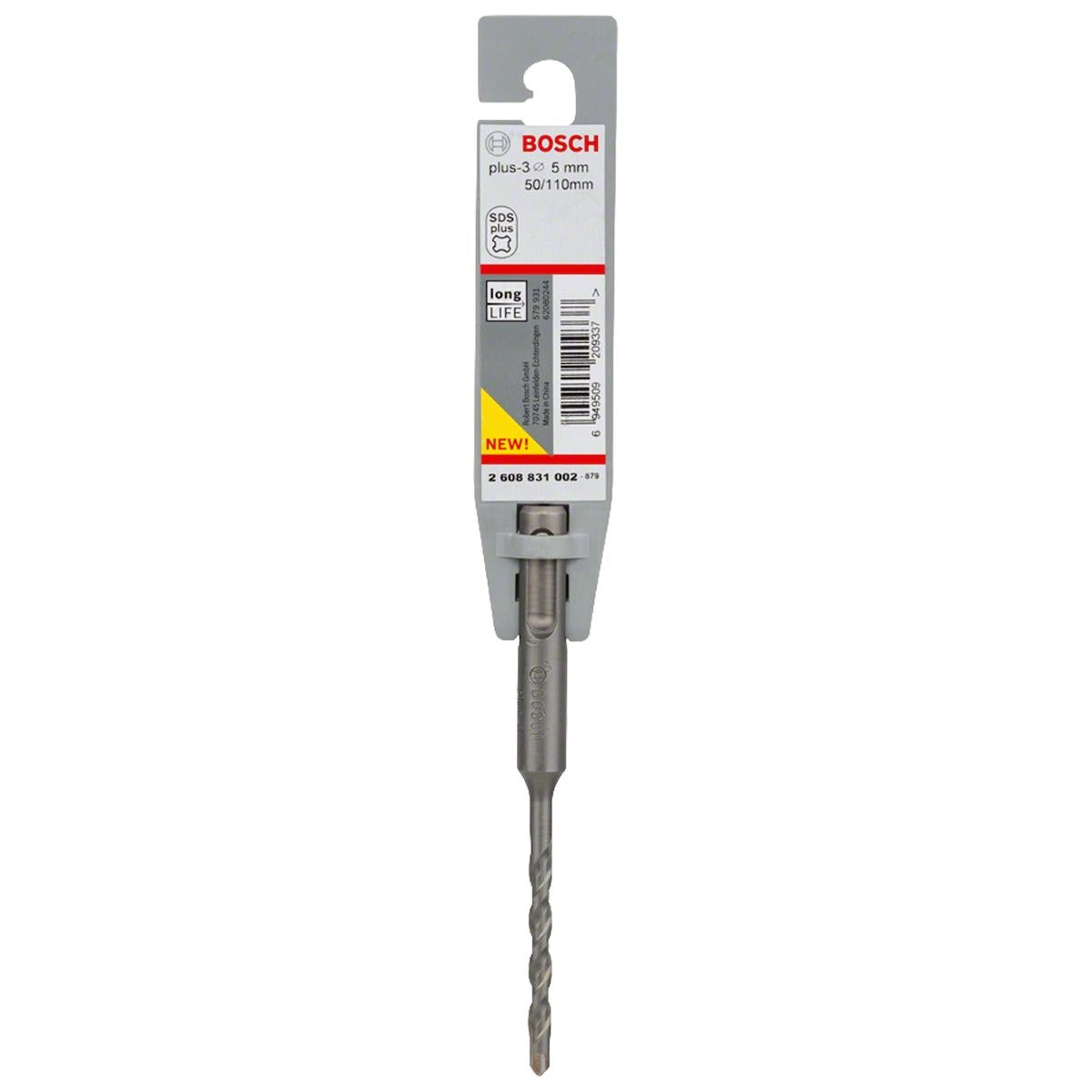 Broca Bosch Sds Plus-3 Para Concreto Ø5 X 50 X 110 mm