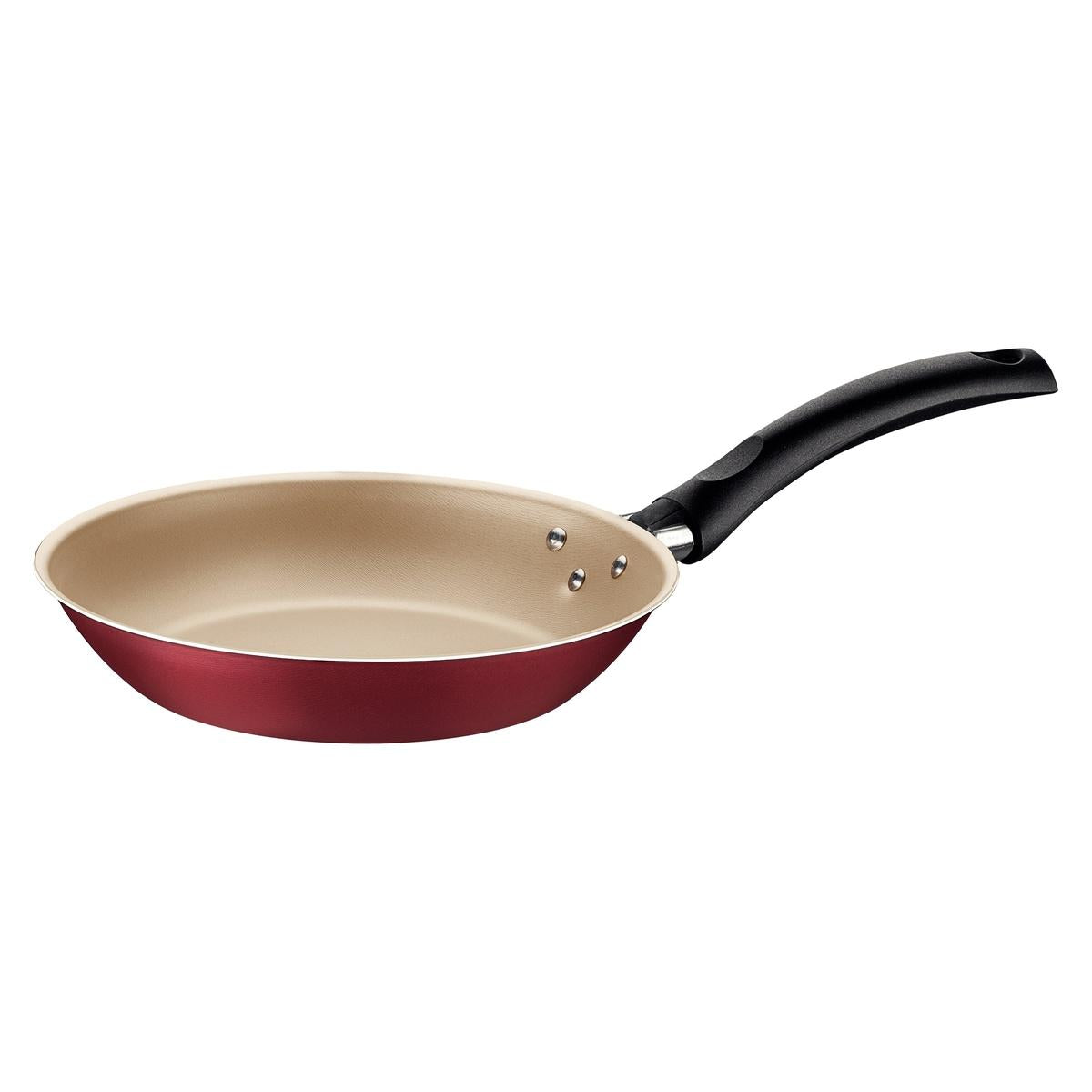 Frigideira Tramontina Turim Alumínio Antiaderente Starflon Max 26 cm 1,8 L Vermelha Cabo Baquelite