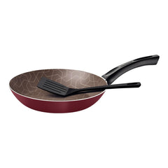 Frigideira Antiaderente Tramontina Paris 26 Cm 1,8 L Vermelha Com Espátula De Nylon Starflon Max