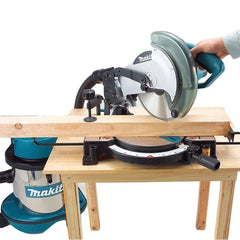 Serra de Esquadria 255Mm Industrial 1500W Coletor de Pó Morsa Lâmina MLS100 110V Makita