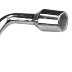 Chave Biela Tipo L Niquelado Cromo Vanádio 9/16'' Stels 1420455 Aço Cromo Vanádio 40-50 HRC