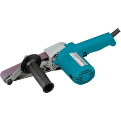 Lixadeira de Cinta Industrial 550W Adaptável a Coletor de Pó Punho Cintas de Lixa 9031 220V Makita