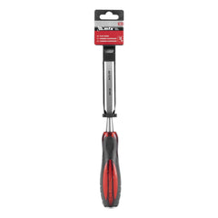 Formão Chanfrado Cabo Dupla Injeção Emborrachado 5/8'' 16mm MTX 245119 Aço Cromo-Vanádio 65 HRC