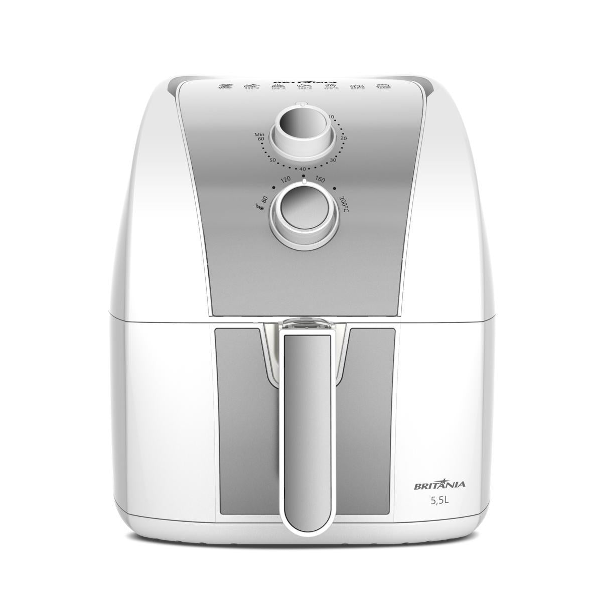 Fritadeira Air Fryer Britânia BAF52 5.5 Litros Antiaderente 127V