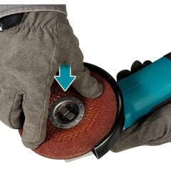 Esmerilhadeira Angular 125Mm X-Lock Industrial 1400W Com Punho Lateral Protetor GA5080R 127V Makita