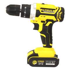 Parafusadeira com Impacto 20V 1350 RPM Com Carregador Bateria Maleta PFL-20CI Lynus