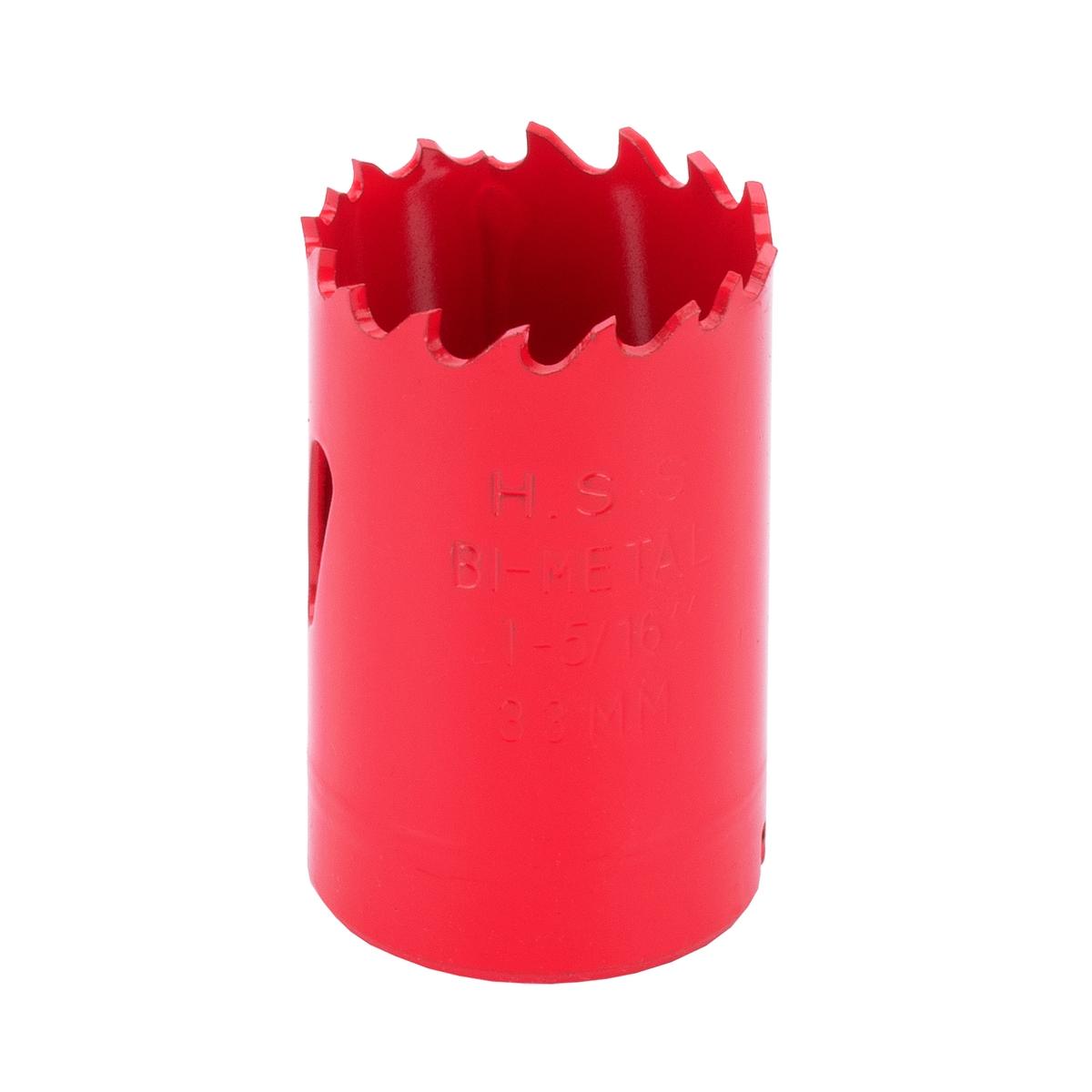Serra Copo Bimetal Para Metal 33mm Aço Rápido Cortes Precisos MTX