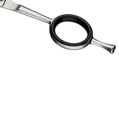 Tesoura Para Cabelo Tramontina Fio Desbaste 5,5 Aço Inox Profissional Com Anéis De Silicone E Apoio