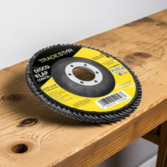 Disco Flap 115  mm G40 Fibra Cônico Aço Tradestar