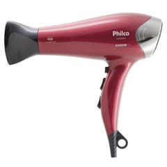 Kit Beleza Cherry Philco Secador 2200W Prancha Cabelo 127V