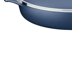 Frigideira 32 Cm 4,3 L Alumínio Forjado Starflon Indução Tramontina Lyon Azul Elementar