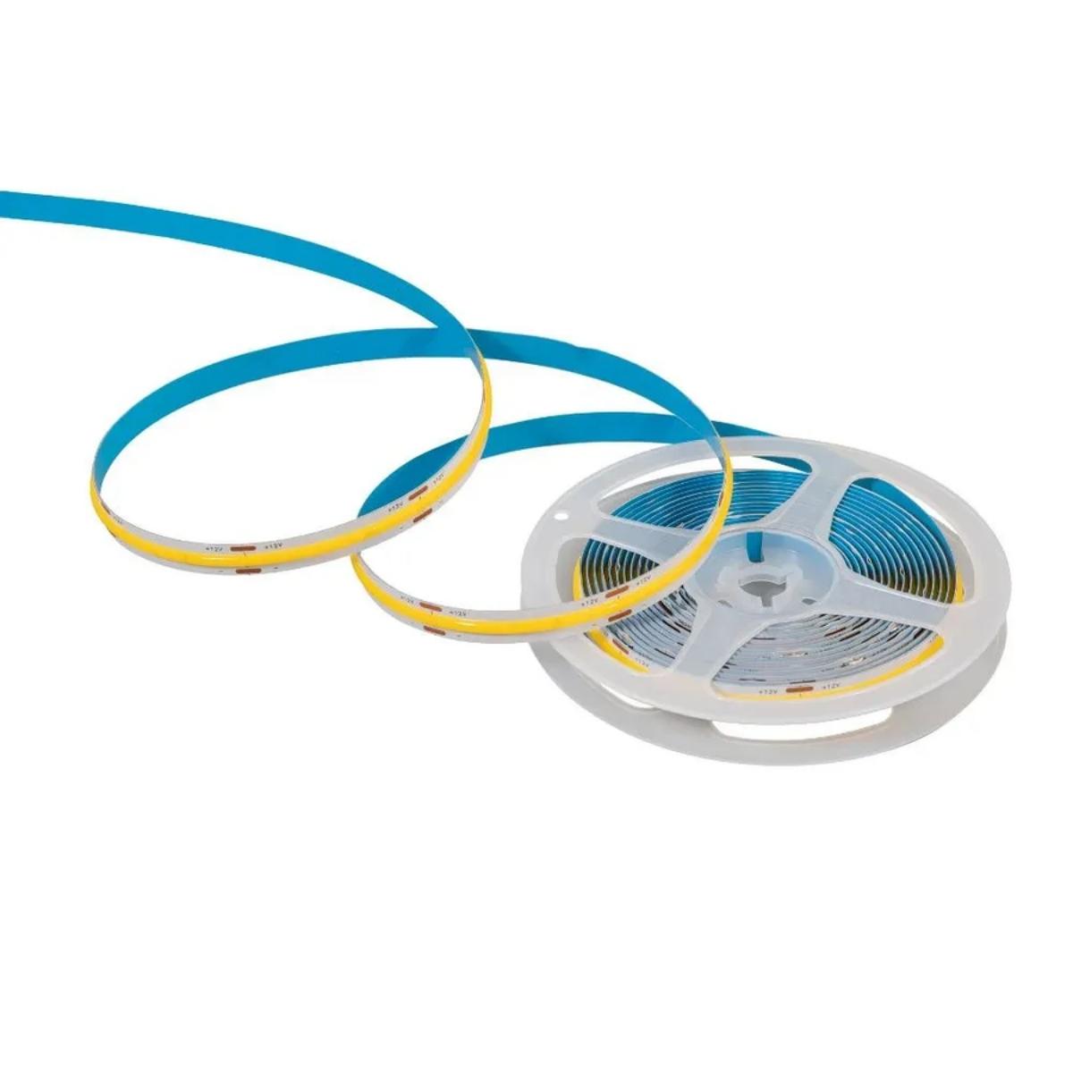Fita LED Cob 12V 320 Leds/M IP20 3000K 50 Metros Tradestar