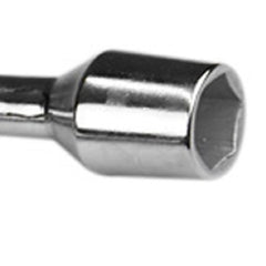 Chave Biela Tipo L 7/16'' Cromo Vanádio Niquelado Stels 1420255 Acesso Fácil