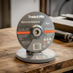 Disco de Desbaste 180 x 6,0 mm Aço Tradestar