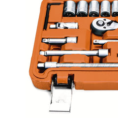 Kit Ferramentas 52 Peças Maleta 13 Soquetes 4‑14 mm Tramontina Pro