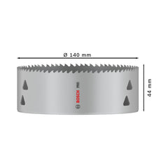 Serra Copo Bosch Pro Multi Material Cobalto 140 mm 5.1/2''