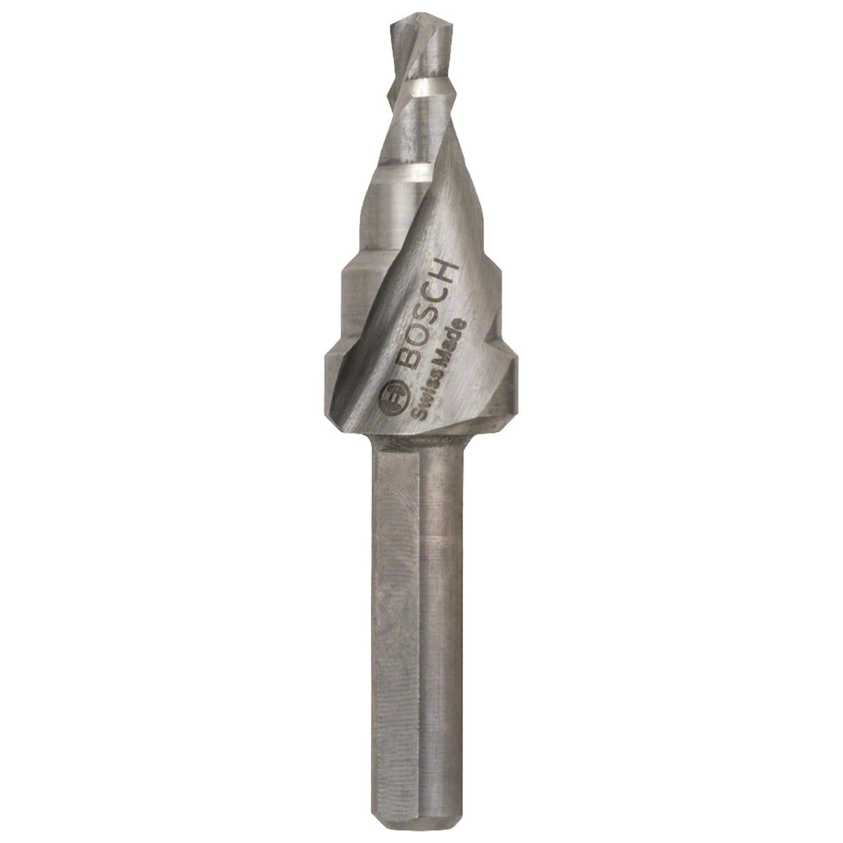 Broca Escalonada Bosch Aço Rápido Para Metal Hss 4-12mm