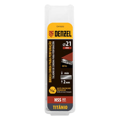 Serra Copo Para Metal Hss 21mm Revestimento Nitreto Titânio Denzel 72410255