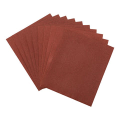 Folha de Lixa para Metal MTX Grão 60 230x280mm 10 Peças Desbaste e Nivelamento