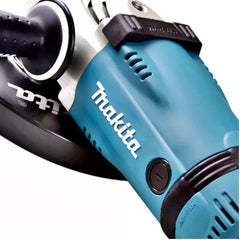 Esmerilhadeira Angular 230mm 9'' 2600W Metal 6600 RPM com Chave de Pino e Punho GA9040S 220V Makita