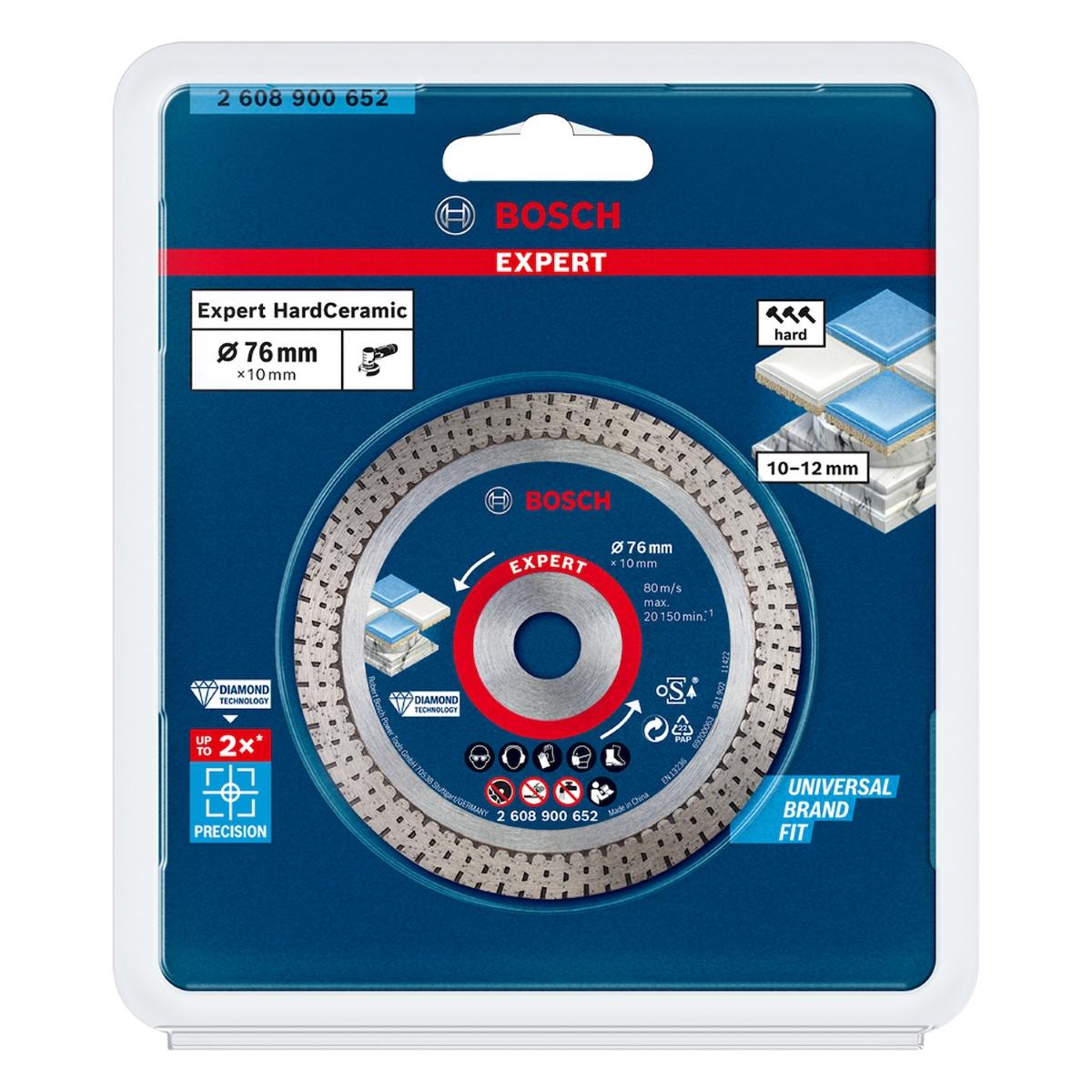 Disco Diamantado Bosch Expert For Hard Ceramic 76X1,5X10mm