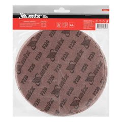 Disco de Lixa Telado com Velcro 180mm Grão 220 5pçs Acabamento Perfeito para Paredes e Tetos
