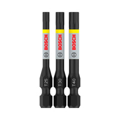 Jogo De Bits Bosch Pro Torx Impact 55mm 3Un
