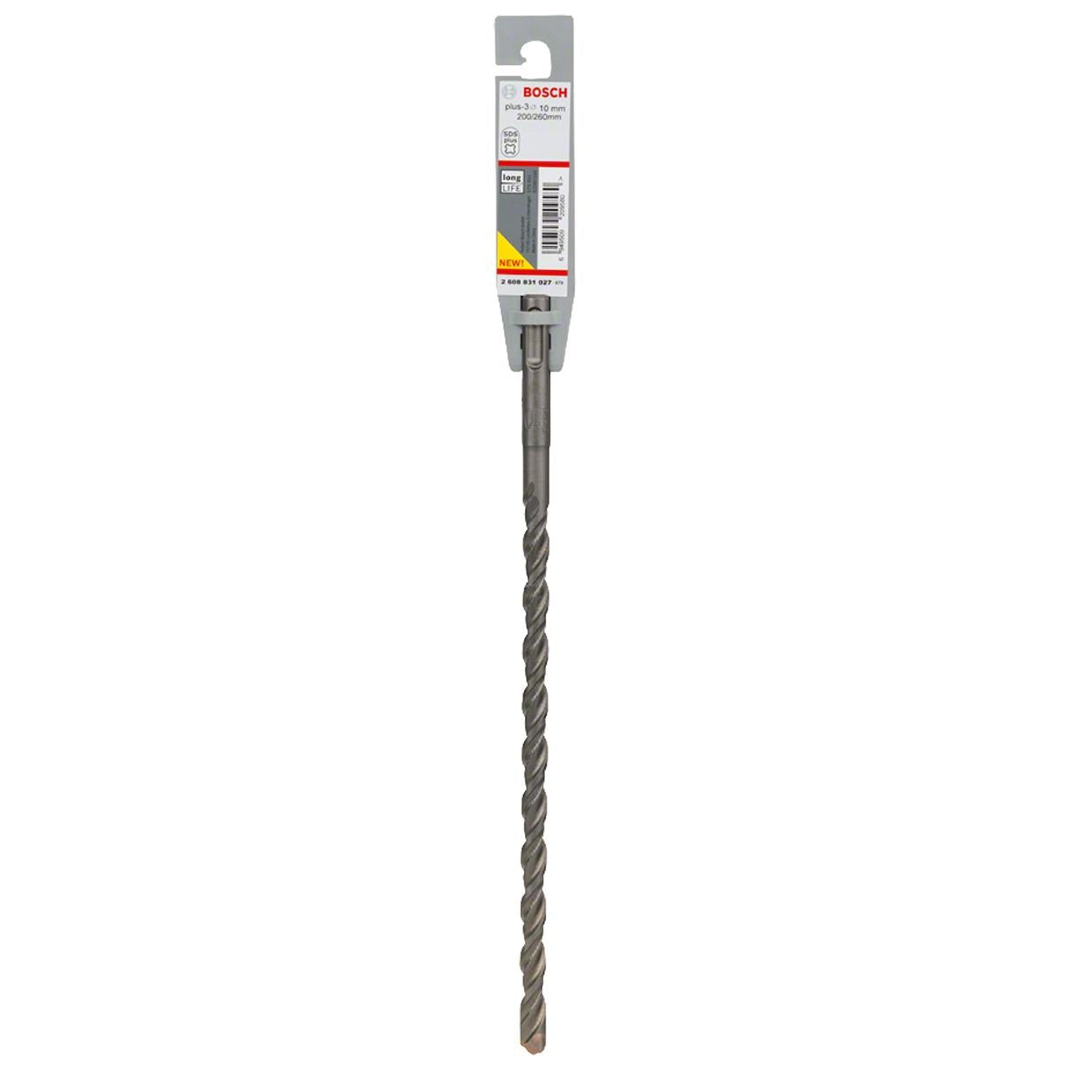 Broca Bosch Sds Plus-3 Para Concreto Ø10 X 200 X 260 mm