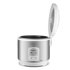Panela de Arroz Elétrica BPA5BI 400W Britânia Branca Função Cozinhar e Aquecimento Acessórios 127V