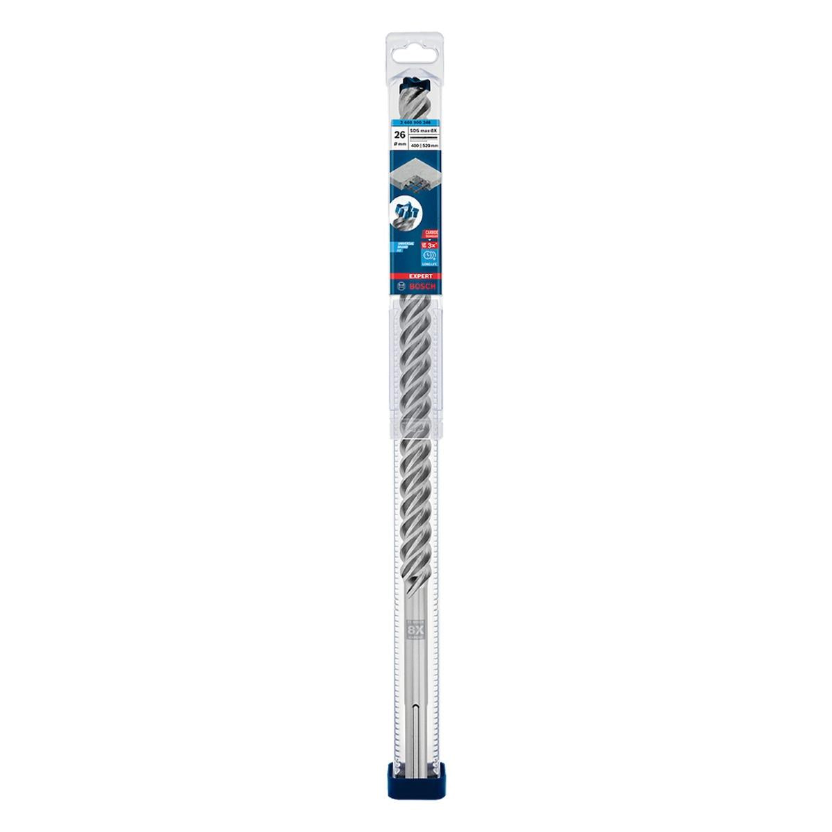 Broca Para Concreto Bosch Expert Sds Max-8X Ø26X400X520mm