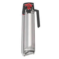 Garrafa Térmica Tramontina Exata Aço Inox 1 L Com Ampola Em Aço E Trava Antidigital