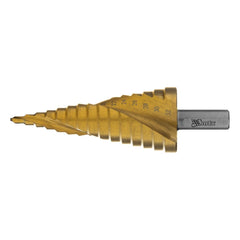 Broca Escalonada 4-32mm Aço Rápido HSS Triangular Nitreto de Titânio 1PC MTX 723599