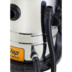 Aspirador de Pó e Água WAP GTW Inox 50 Profissional 1600W com Filtro HEPA 127V