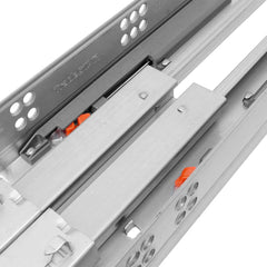 Corrediça Oculta Galvanizada 400 MM 2 Unidades Tradestar