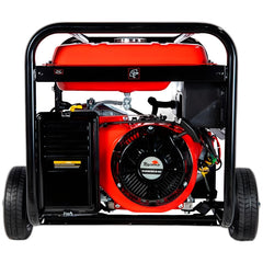 Gerador a Gasolina Toyama TG10000CXER 8kVA Bivolt 115V 230V Partida Elétrica e Manual com Rodas para Transporte