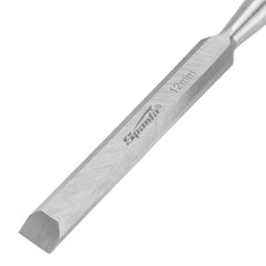 Formão Chanfrado 1/2'' 12mm Cabo Plástico Sparta 244105 Aço Carbono 55 HRC