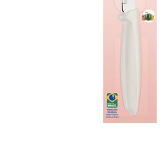 Faca Para Legumes E Frutas Tramontina Plenus 3 Polegadas Lâmina Aço Inox Cabo Polipropileno Off White