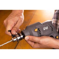 Parafusadeira e Furadeira de Impacto WF 700K10 Mandril de 3/8" Potência de 700W com 11 Acessórios 127V