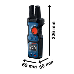 Amperímetro De Garfo Trms Bosch Gfm 1000-15