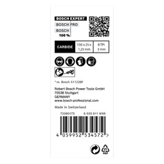 Lâmina Serra Sabre Bosch S955Chc Thick Tough Metal 10Pçs