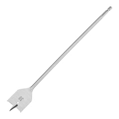 Broca Chata Para Madeira Longa 38mm 300mm Aço 45 Haste Hexagonal MTX 7040389