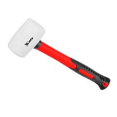 Martelo De Borracha Branca 225g Cabo Fibra De Vidro Mtx 111959 Para Funilaria E Montagem
